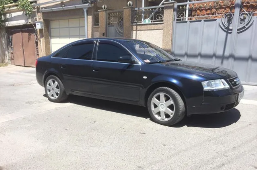 Дефлекторы окон (ветровики) Audi A6 Sd (4B/C5) 1997-2004"EuroStandard" деф.окон. "CT"(Ауди А6) Кобра Тюнинг