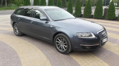 Дефлекторы окон (ветровики) Audi A6 Avant (4F/С6) 2005-2011 (Ауди А6) Кобра Тюнинг