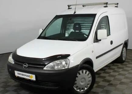 Дефлектор капота (мухобойка) Opel Combo C 2001-2011 г.в. (Опель Комбо) Вип Тюнинг