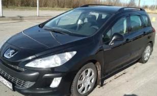 Дефлекторы окон (ветровики) Peugeot 308 Wagon 2008-2011"EuroStandard" (Пежо 308) Кобра Тюнинг